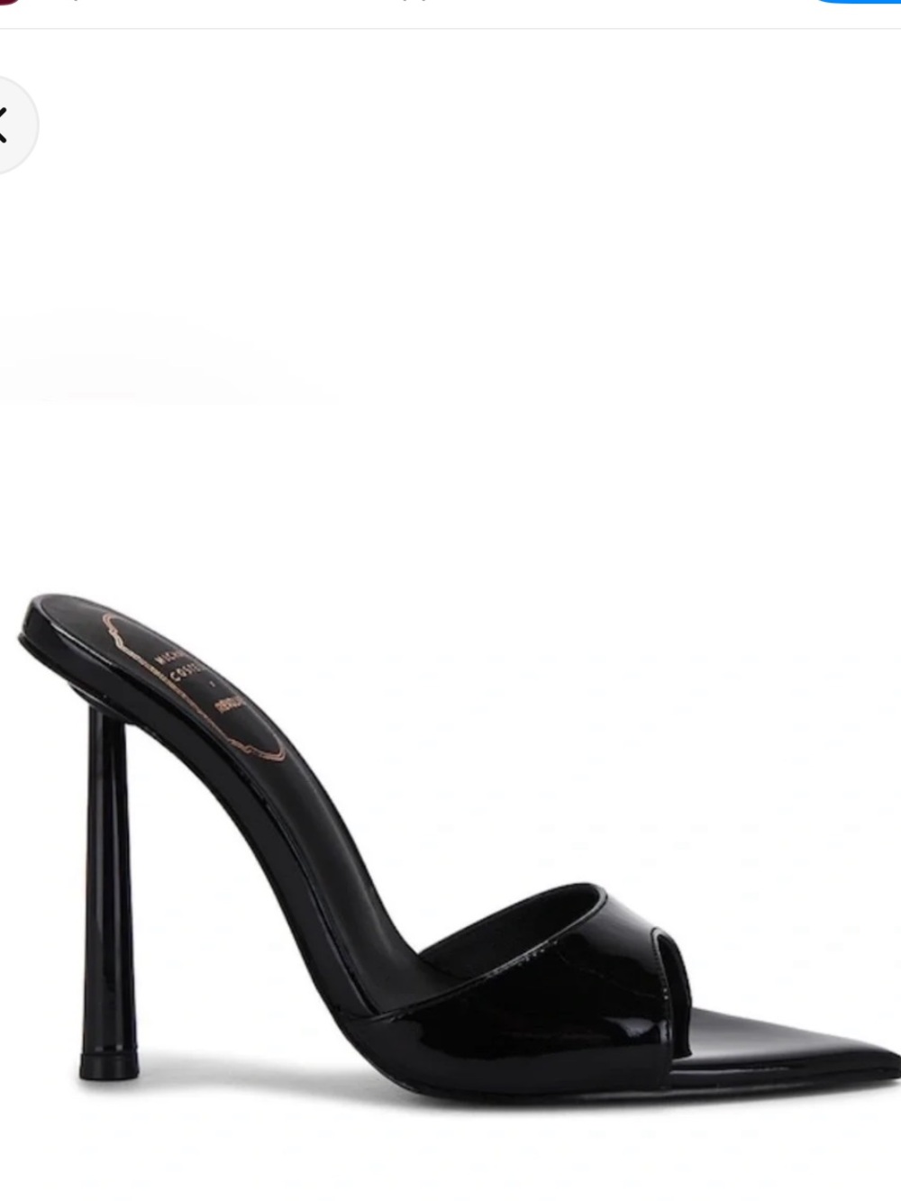 Michael Costello x Revolve Gerona Sandal Black